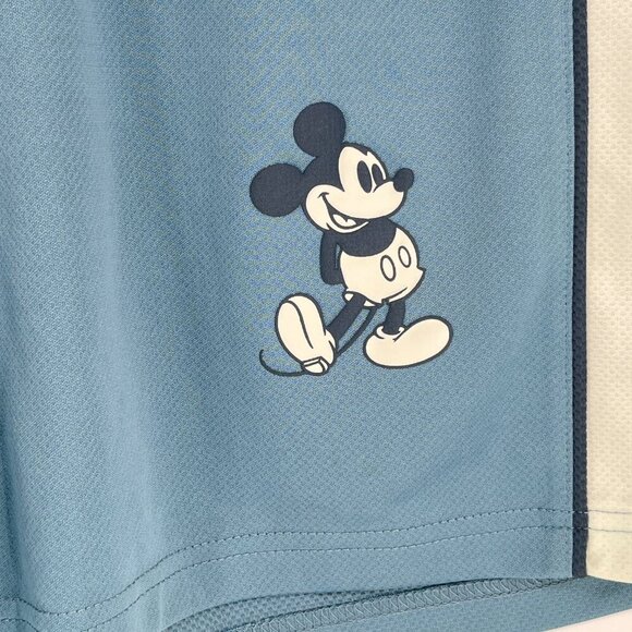 Disney Spirit Jersey 3D Mkckie Mouse Shorts Drawstring Size Large Blue - Picture 4 of 5